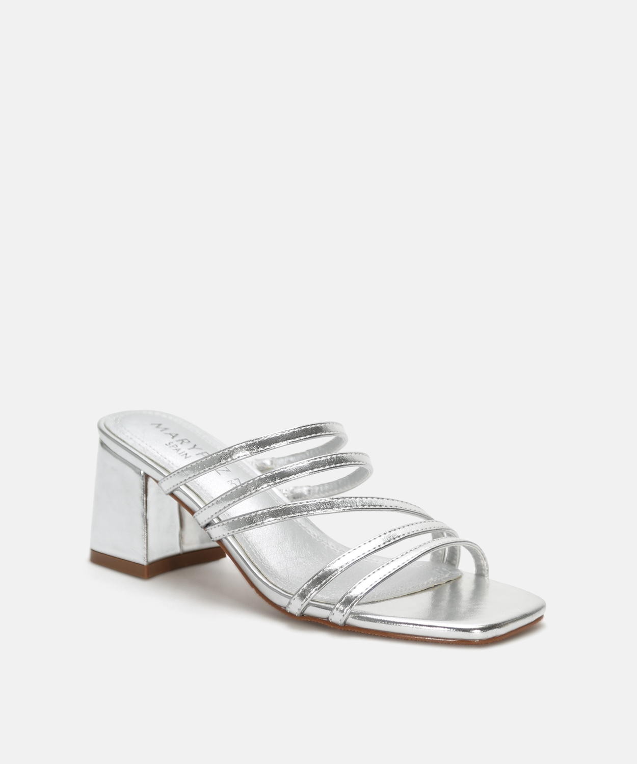 Sandalia tac&oacute;n tiras image number null